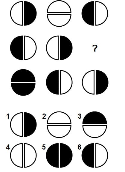 Выберите рисунок, который необходимо добавить вместо знака вопроса.