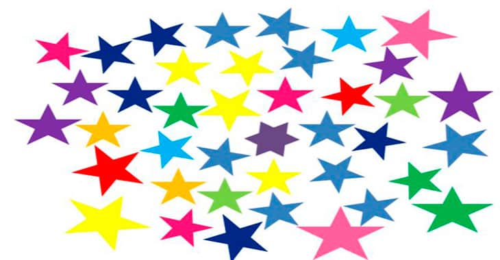 Сколько времени вам понадобилось, чтобы найти здесь 6-конечную звезду? 