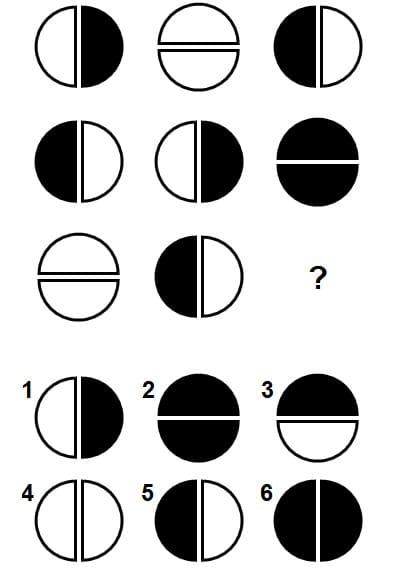 Выберите рисунок, который необходимо добавить вместо знака вопроса.
